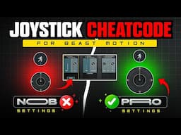 BEST JOYSTICK CHEATCODE FOR FAST MOVEMENTS IN PUBG MOBILE | BGMI TIPS AND TRICKS