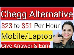 Chegg Alternative Earning site 2024 || MyTutor Hiring ||$23 to $50 Per Hour by Giving Answers Mobile