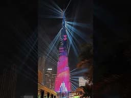 Burj Khalifa Light Show 2024