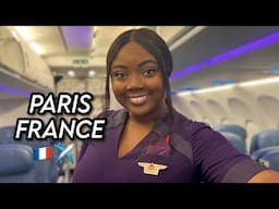 International Flight Attendant Vlog | Paris, France