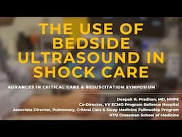 Using Bedside Ultrasound to Guide Shock Care with Dr. Deepak Pradhan