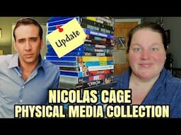 MY ENTIRE NICOLAS CAGE PHYSICAL MEDIA COLLECTION! | November 2024 Update