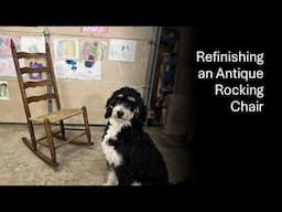 Refinishing an Antique Rocking Chair for My Wife