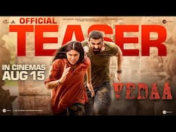 Vedaa I Official Teaser I In Cinemas 15th August | John Abraham I Sharvari I Abhishek B | Nikkhil A