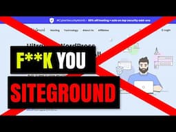 FREELANCERS! NEVER USE SITEGROUND FOR WEB HOSTING! HERE'S WHY!