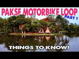 BOLAVEN LOOP, LAOS (Part 1) | Miss Noy Bike Rental, Mr Vieng Coffee Tour & Fandee Island Review 🏍️