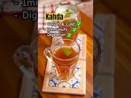 Easy remedy for cough and cold remedy that also helps with digestion,  immunity build -Kahda