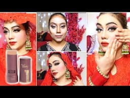 Kitna Bhi Ragdo Makeup Nahi Hatega||Drag Proof Makeup||Karwa Chauth Makeup||Oily skin Make-up