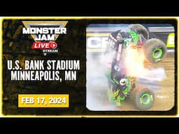 Monster Jam: Minneapolis, MN - 1 (Full Event) | February 17, 2024 | Monster Jam Stadium East 2024