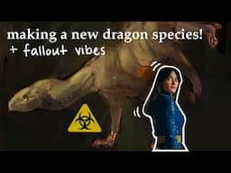 making a fallout inspired swamp dragon! | dracozoology episode 4