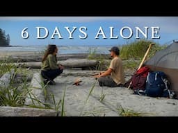 6 Days Camping Alone in the Remote Canadian Wilderness | Backpacking in Cape Scott Provincial Park