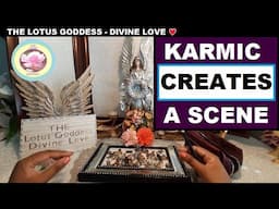 Divine Masculine LEAVES and Karmic creates a SCENE to STOP HIM