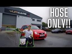 Wash Your Car With Just A Garden Hose & Bucket || No Pressure Washer!