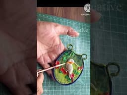 BirdPendant #diy #diycrafts #art #handmade #craft #viralshorts #handmadejewelry #viralvideo #clayart