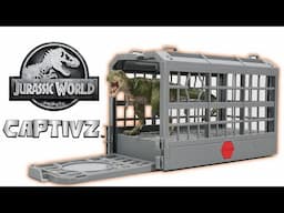 Jurassic World CAPTIVZ Epic Battles Rumble Cage Unboxing & REVIEW | Jurassic World Chaos Theory