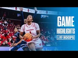 Omaha at Wisconsin | Highlights | Big Ten Women's Basketball | 11/23/2024