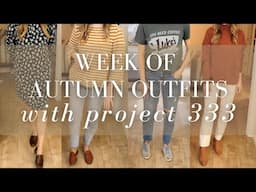 What I Wore This Week : Thriving with a 33 Piece Capsule Wardrobe