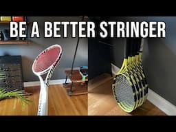 I strung 1000 tennis rackets and learned this...