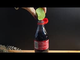 Mix Coca Cola with lemon and the result will surprise you. 😱