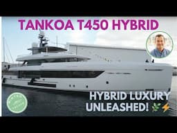 Tankoa T450 Hybrid Superyacht Premiered @Monaco Boat Show, Sistership Available YachtSpecsDirect.com