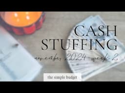 cash envelope stuffing | $763 cash stuffing | zero based budgeting | family budget