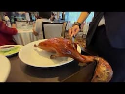 Peking Duck Carving