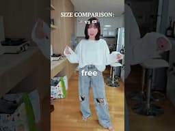 Clothes sizing comparison! US vs Korea