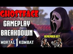 Ghostface is gonna make you Scream! - Mortal Kombat 1 Gameplay Trailer Breakdown