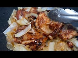 Chicken with Onion Sauce (Hong Kong Style) | Wally Cooks Everything