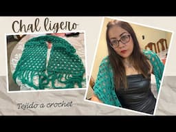 Chal calado a crochet