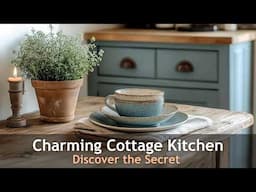 Embrace English Cottage Style: Cozy Kitchen Ideas