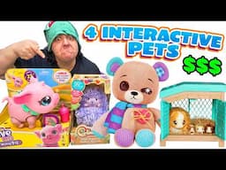 I Test 4 CRAZY EXPENSIVE Interactive Toys So You Don’t Have To!