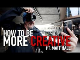 How to be more creative! Street photography with Matt Hall in London - Thinking outside the box.