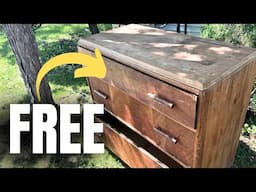 Restoring Decades of Furniture Abuse (DIY Refinishing)