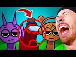 FUNNIEST SPRUNKI ANIMATIONS on YOUTUBE (FUNNY AMONG US)