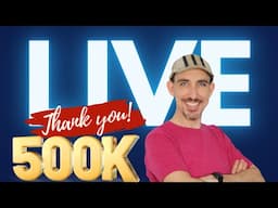 🔴 Live 500k Celebration | You ask... I answer!