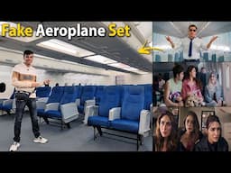 Aeroplane of Bollywood Movies 😱 | Fake Airport Set Tour used for Movie Shootings