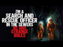 I'm a SEARCH AND RESCUE Officer in the sewers. We have STRANGE RULES.