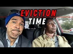 We had to evict a tenant live for not paying rent