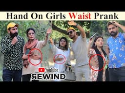 Waist Touching Prank On Cute Girls 🥰😂 Best of 2024 | Epic Reactions | 😂😜 @nonscriptedpranks