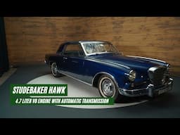 Studebaker Hawk Gran Turismo | European car | Revised engine | 1965 -VIDEO- www.ERclassics.com