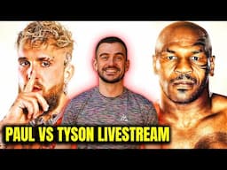 Jake Paul vs. Mike Tyson Livestream. Shaun Jones Fight Companion