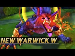 NEW WARWICK W CHANGES - League of Legends