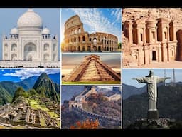 7 Wonders of the World &  Top Famous Landmarks Around The World. By Channel Home Video Media.