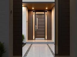 Top 10 Modern House Front Wall Design 2024 With Modern Main Door Design #interiordesign