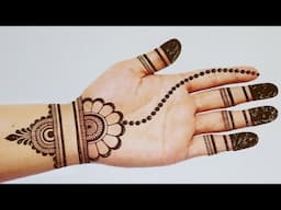 Easy Stylish Mehandi design Fronthand Mehndi designs |Mehandi ka design |Mehndi design|Mehandi henna