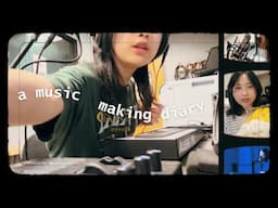 college vlog: a music making diary 🎧🤍 recording, producing, and my last college concert ✩