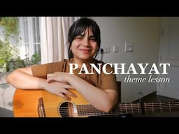 Panchayat Theme Melody, Chords & Strumming Guitar Lesson