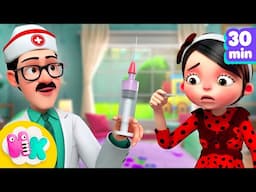 Miss Polly had a Dolly 👨🏻‍⚕️ | Songs for Kids | HeyKids Nursery Rhymes