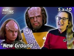 🖖Star Trek: The Next Generation 5x10 New Ground REACTION